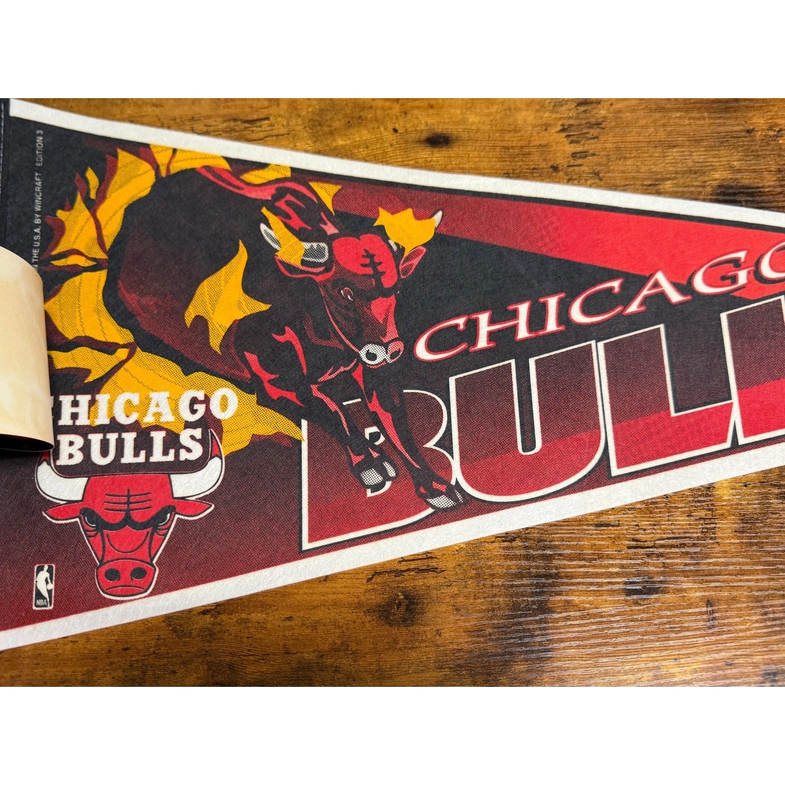 Vintage NBA Chicago Bulls pennant pak