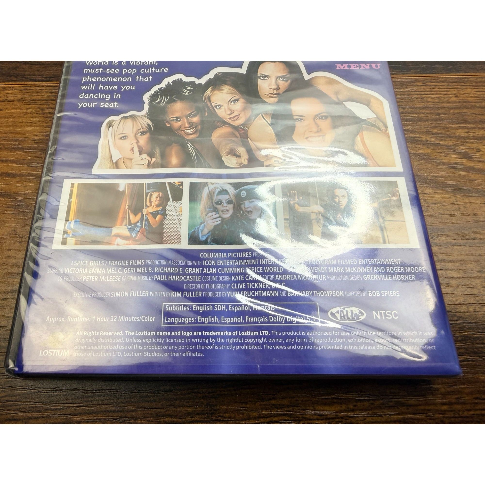 Spice World DVD 1997 Movie Spice Girls Sealed NTSC PG Region Free
