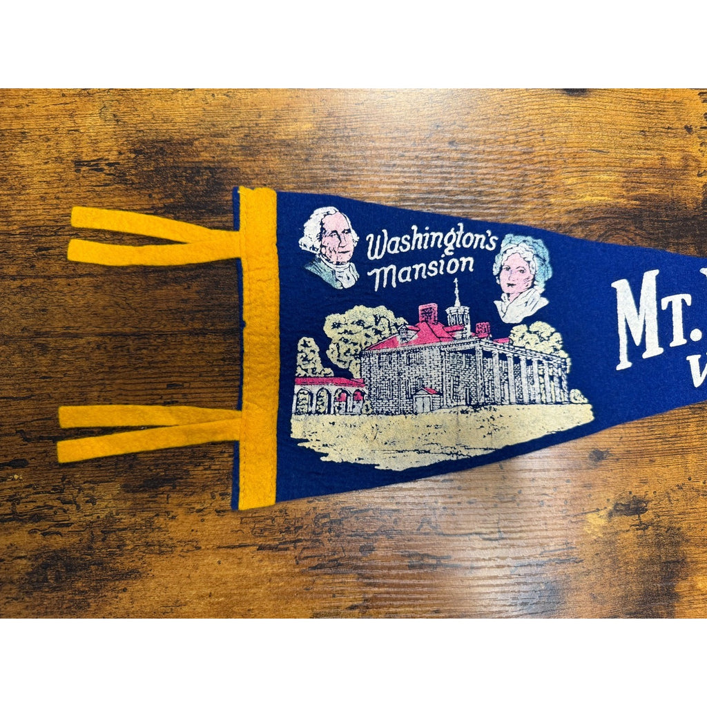 Vintage Mt. Vernon, Virginia pennant