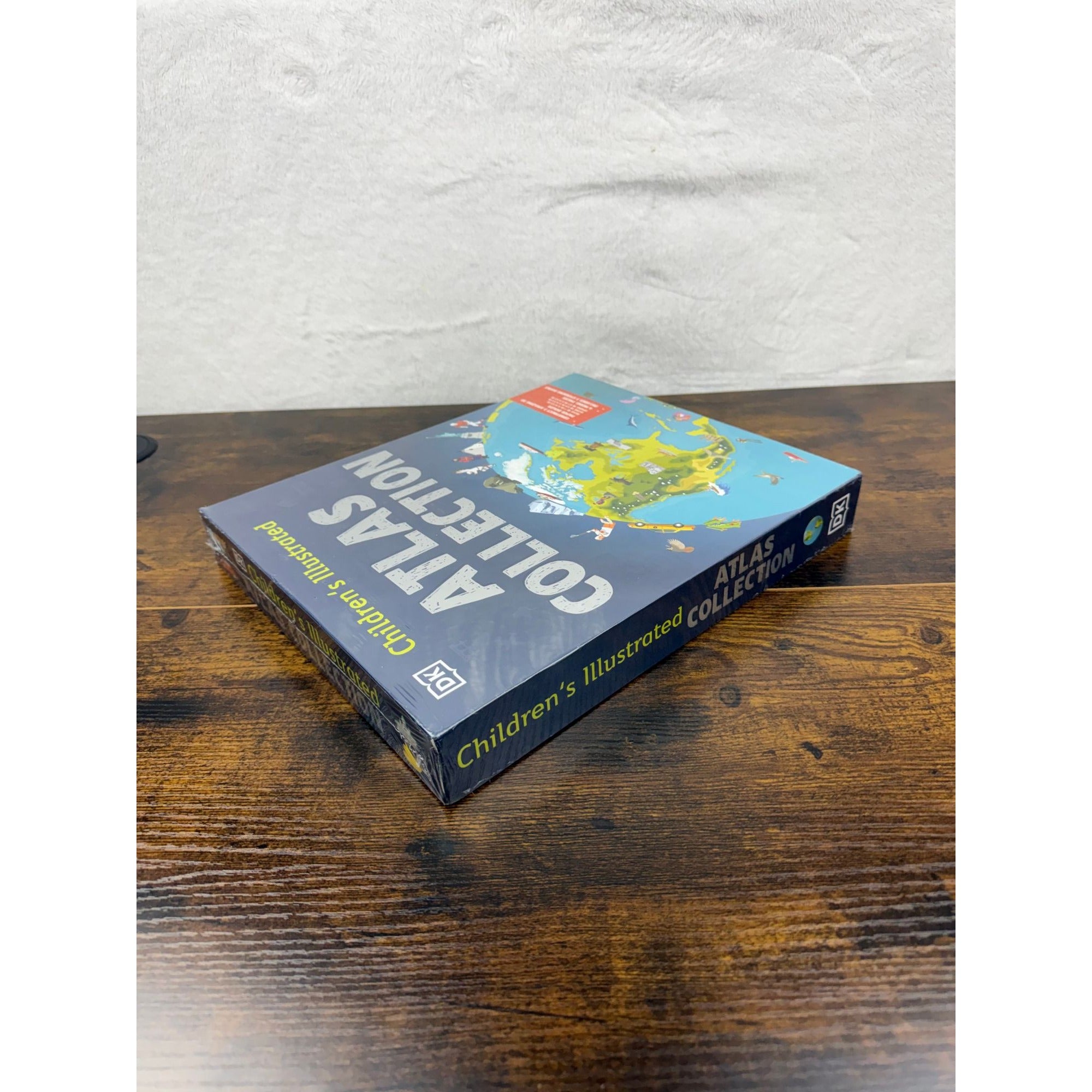 Childrens Illustrated Atlas Collection By DK - 3 Books & 3D Paper Builds