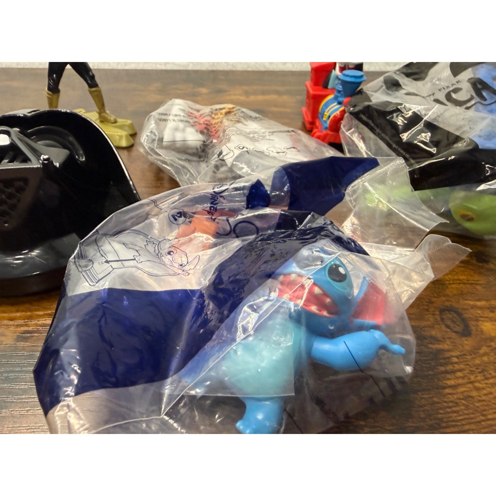 Mixed Toy Bundle With Disney Star Wars Power Rangers & McDonalds Collectibles