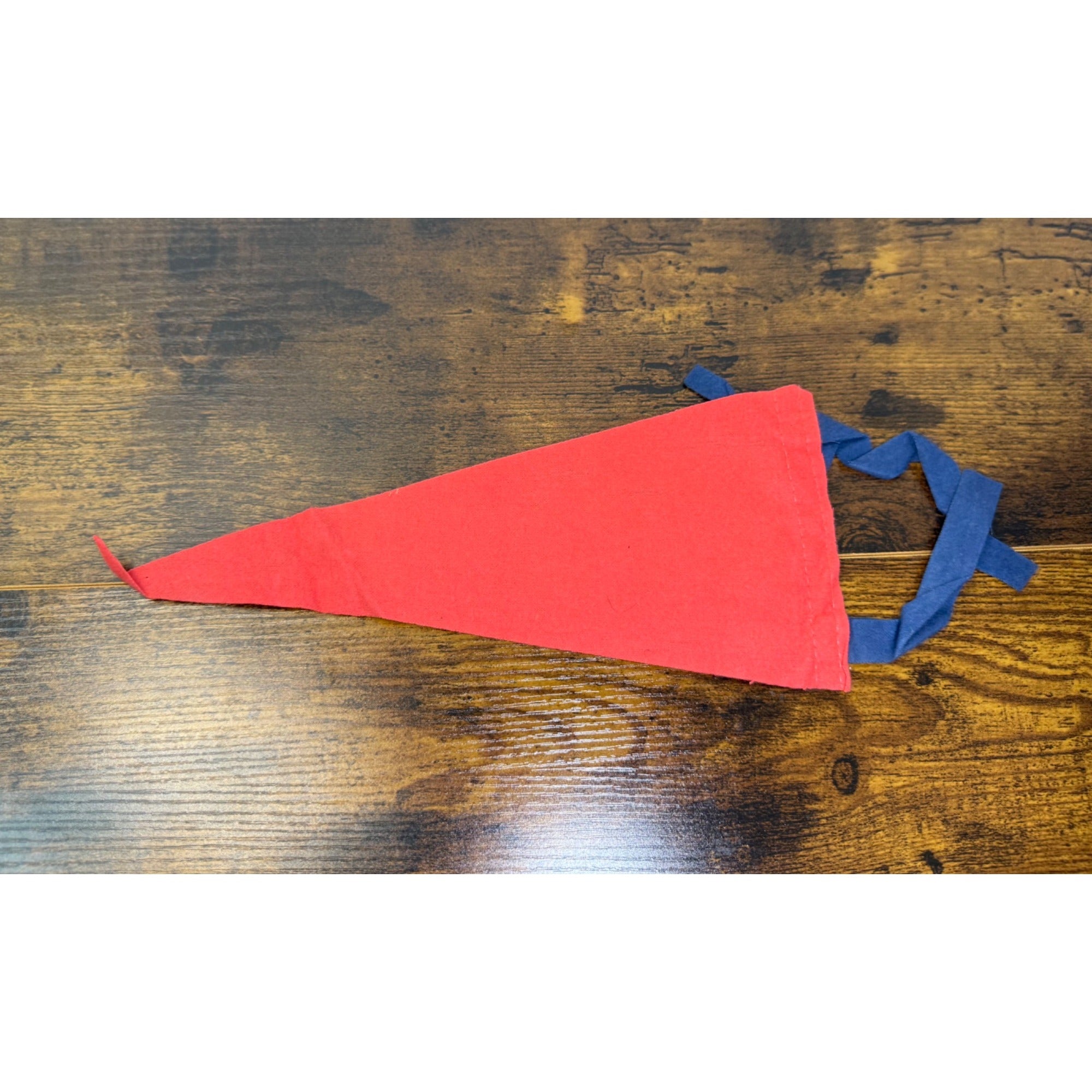 Vintage Bradley International Airport Pennant - Red With Airplane Graphic