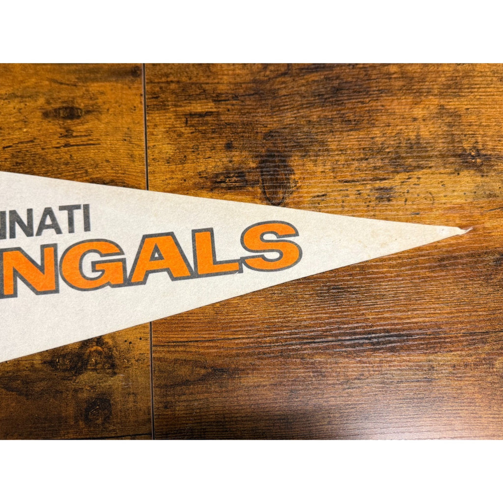 Vintage NFL Cincinnati Bengals pennant