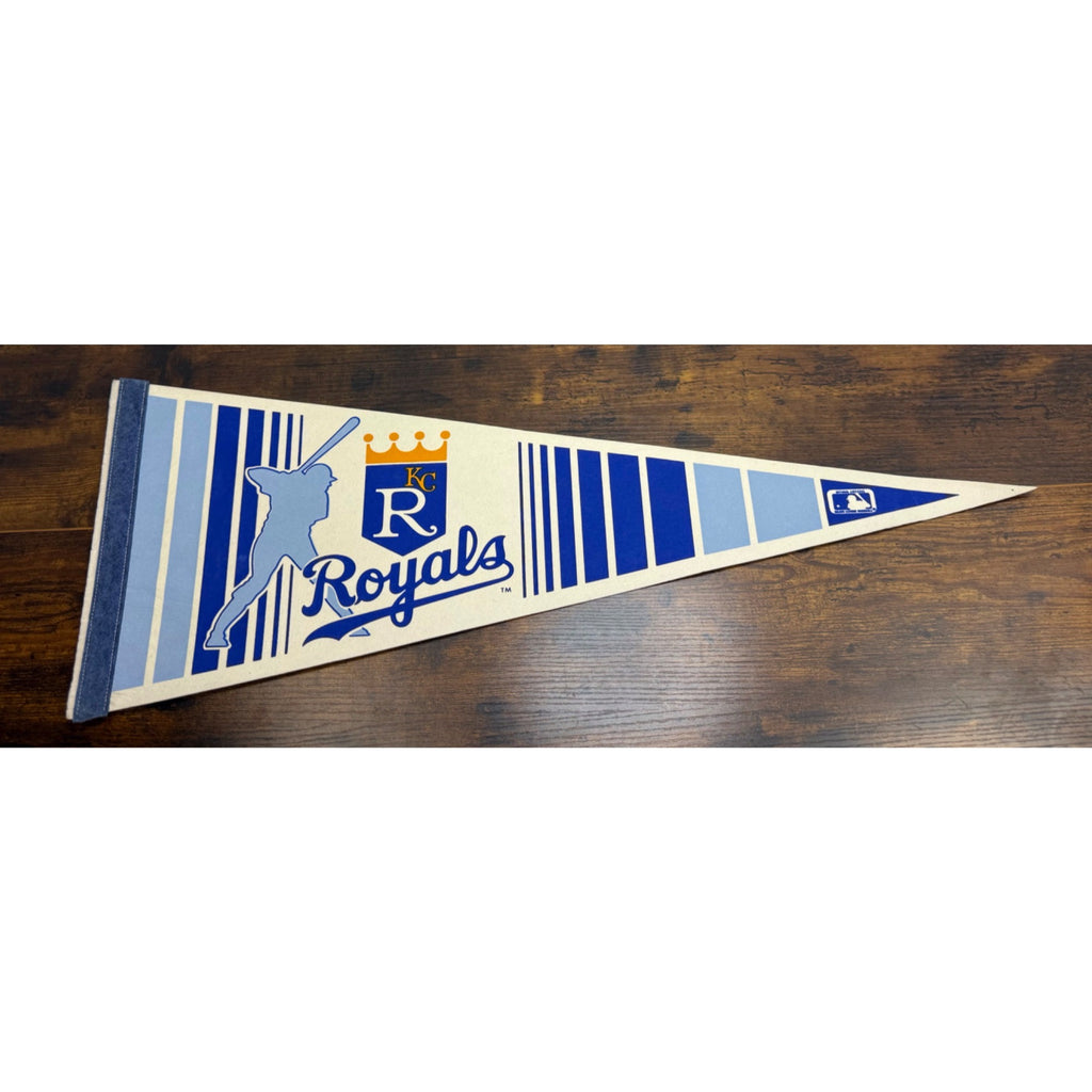 Kansas City Royals MLB Vintage Felt Pennant Official Licensed 30 inches