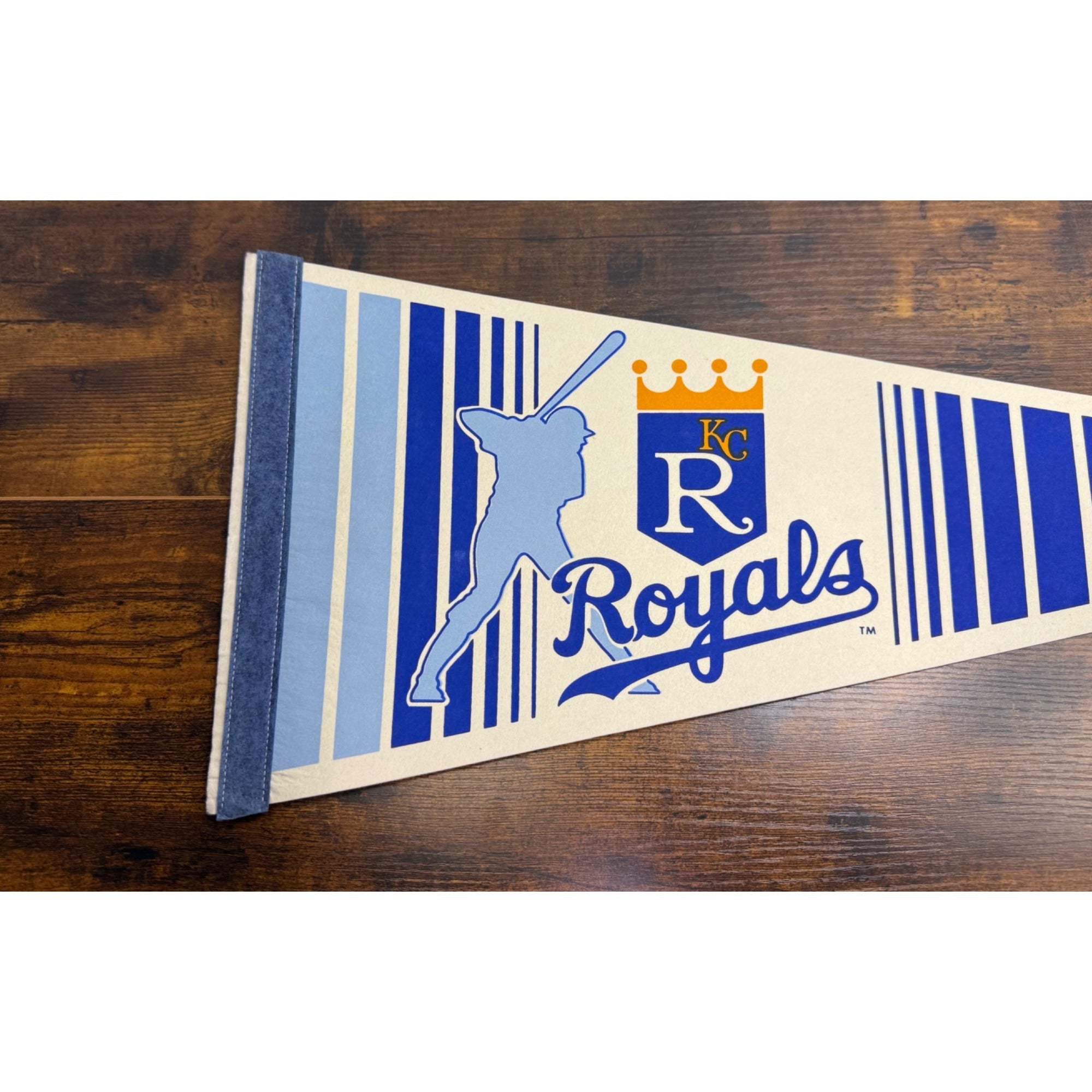 Kansas City Royals MLB Vintage Felt Pennant Official Licensed 30 inches