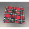 Set Of 7 Vintage Christmas Plaid Christmas wrapping paper