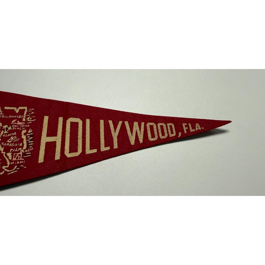 Vintage Hollywood, Florida pennant