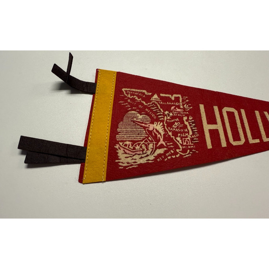 Vintage Hollywood, Florida pennant