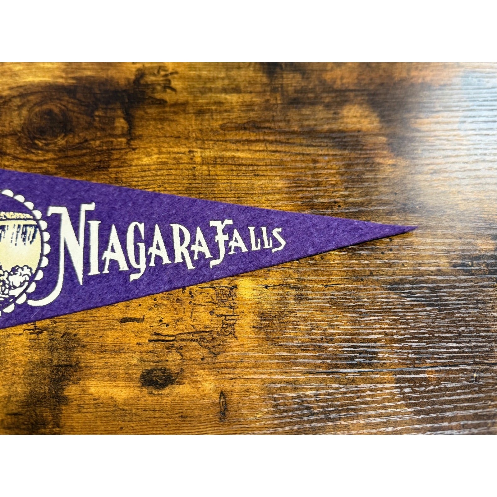 Vintage Niagara Falls pennant