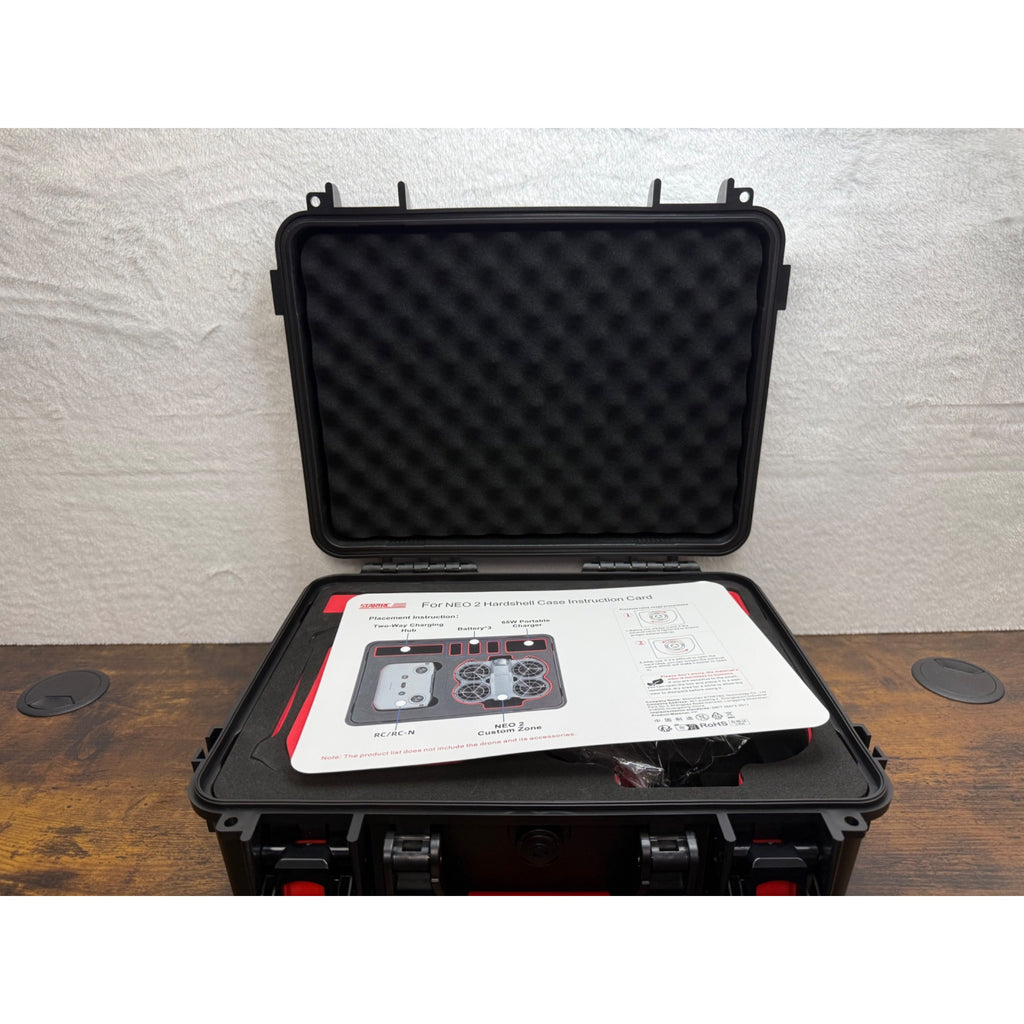 Startrc Black Waterproof Hard Shell Carrying Case for Neo 2 drone