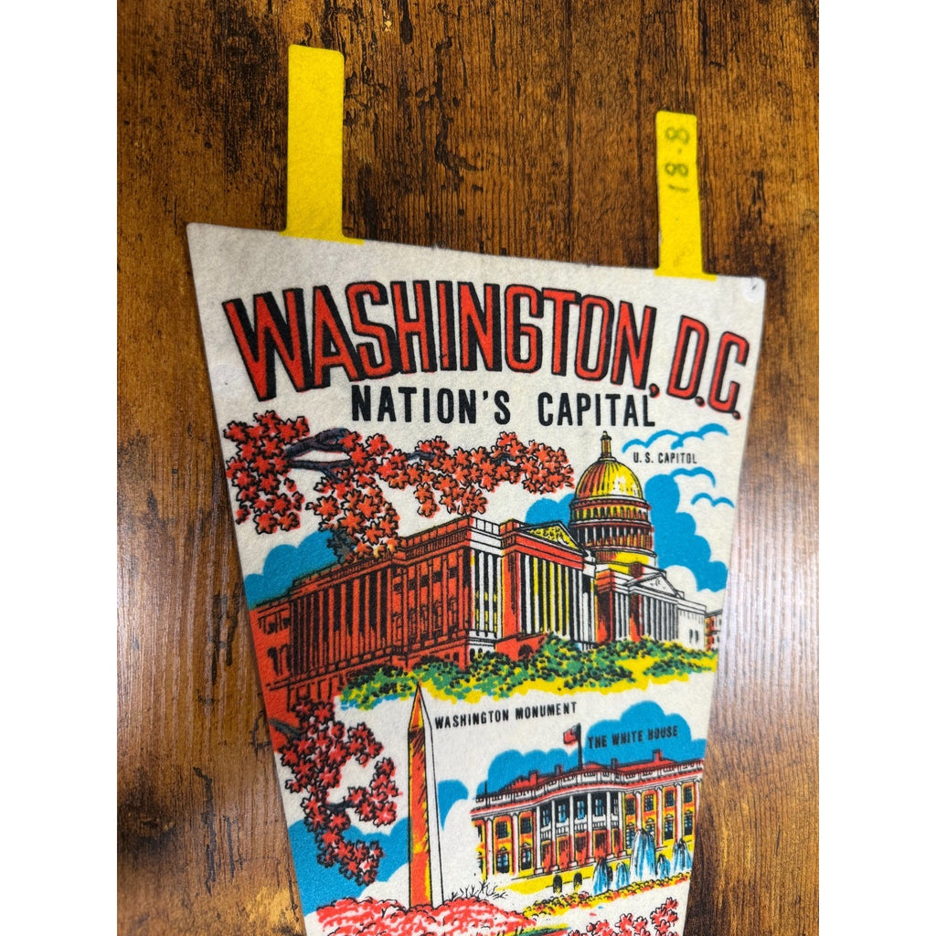 Vintage Washington D.C. pennant