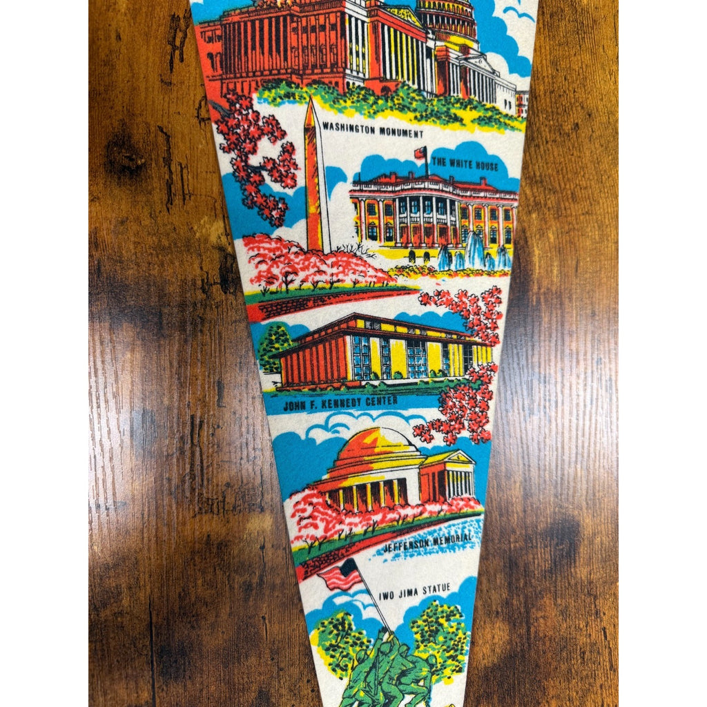 Vintage Washington D.C. pennant