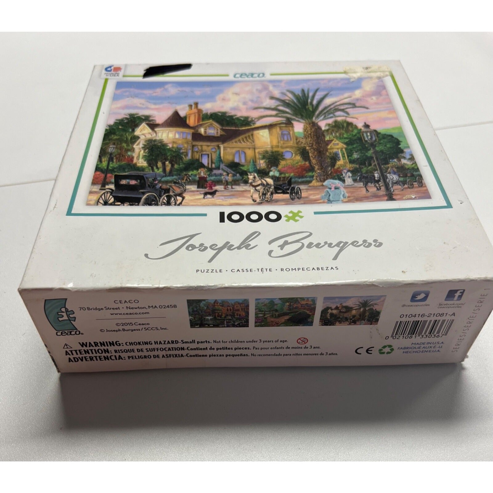 2015 Ceaco Joseph Burgess 1000 piece puzzle