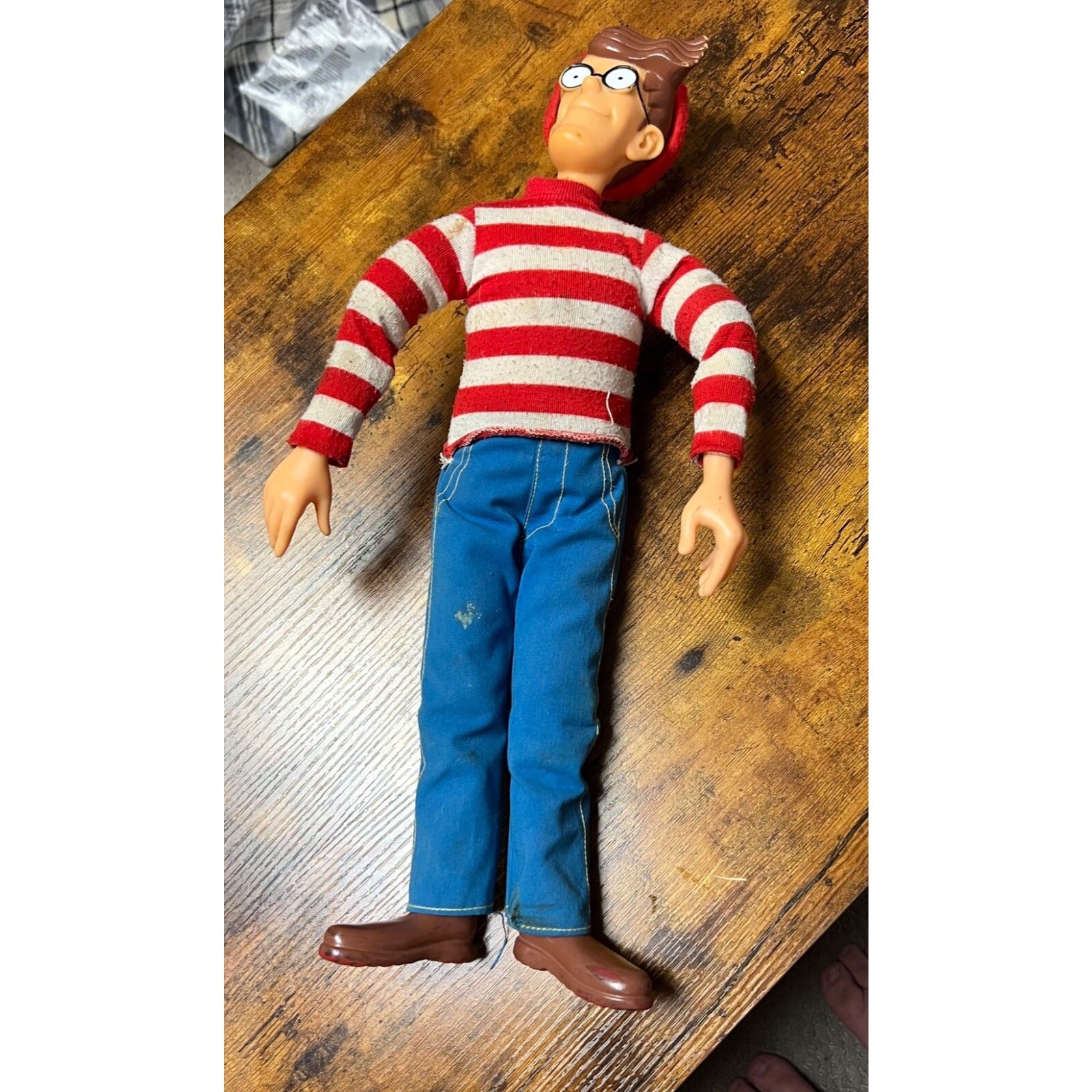 Vintage 1991 Where's Waldo 18" plush