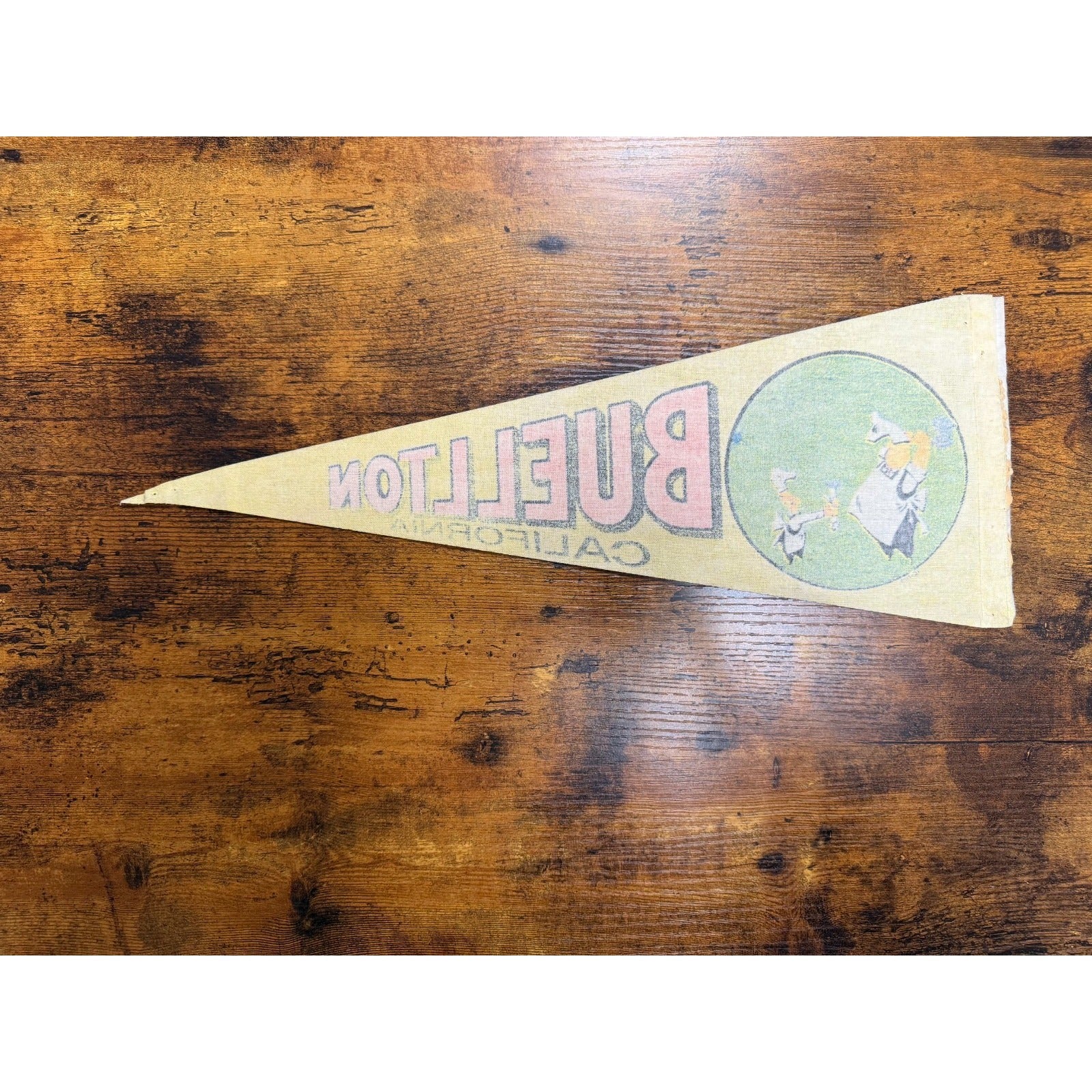 Vintage Buellton, California pennant Andersen's Restaurant