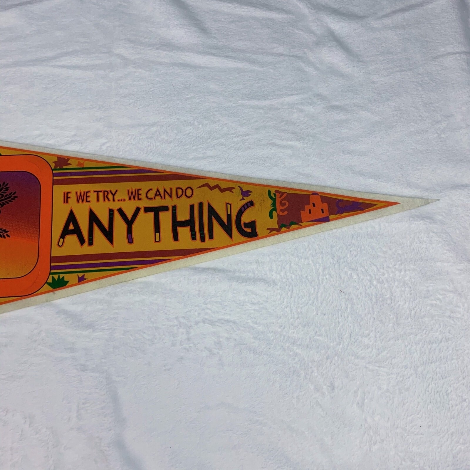 Vintage Western style pennant by life touch
