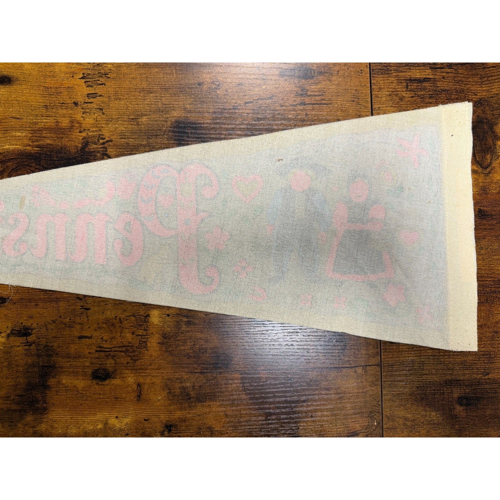 Vintage Pennsylvania Amish pennant