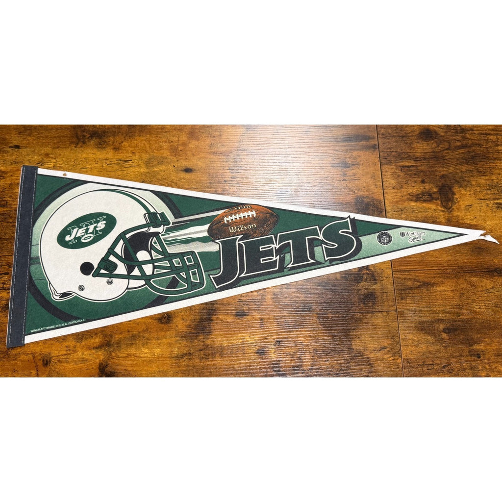 Vintage 90's NFL New York Jets pennant