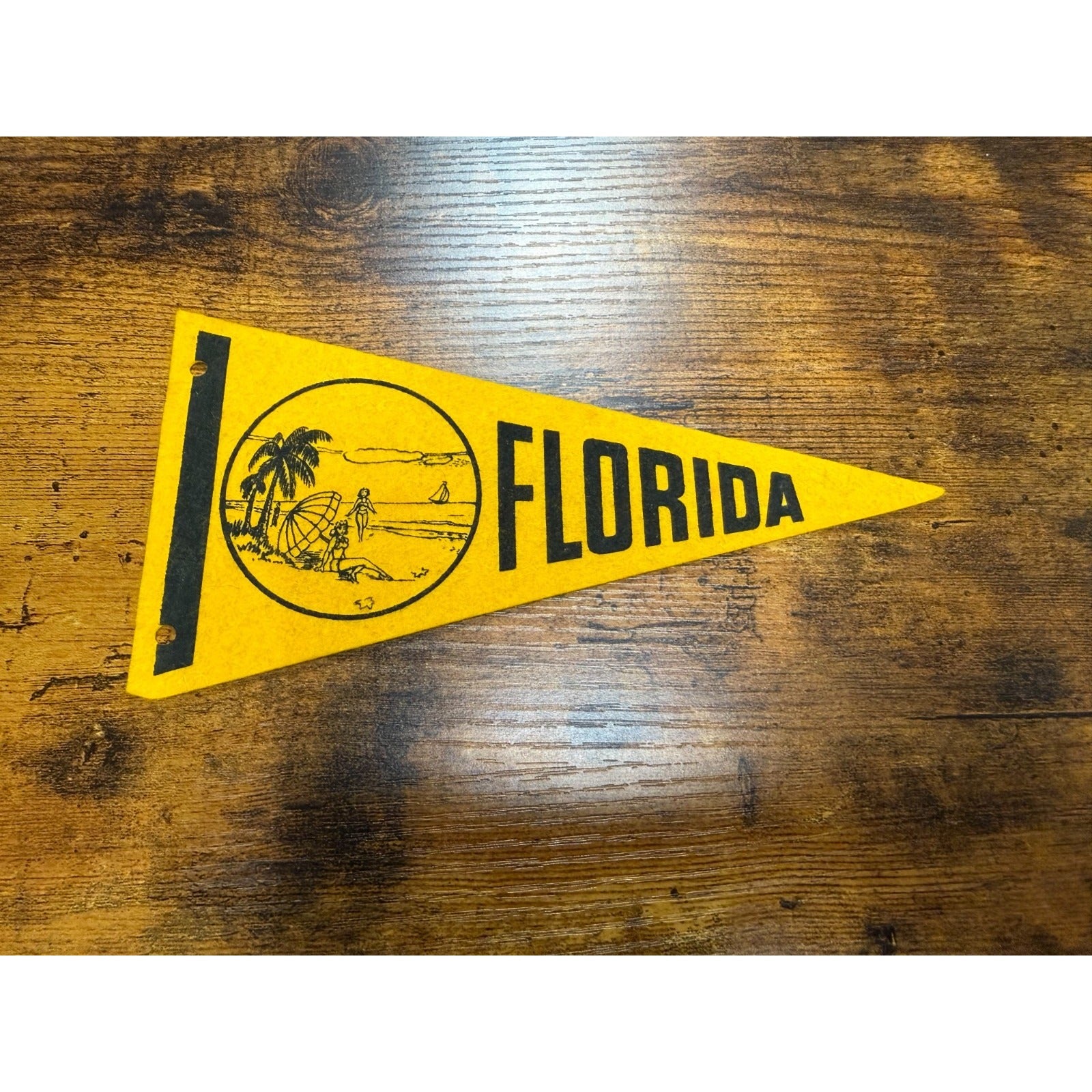 Vintage Florida mini pennant