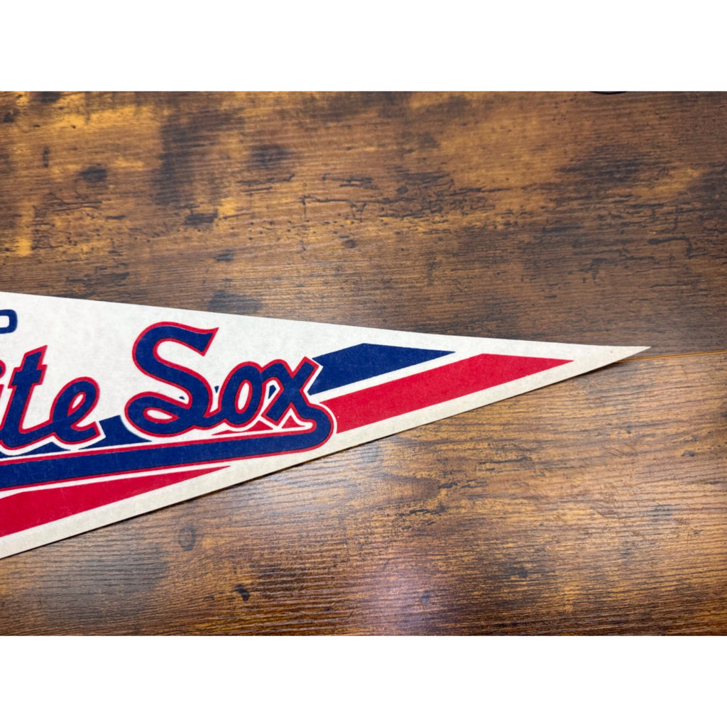 Chicago White Sox Vintage Felt Pennant MLB Baseball Memorabilia 29.5 inches