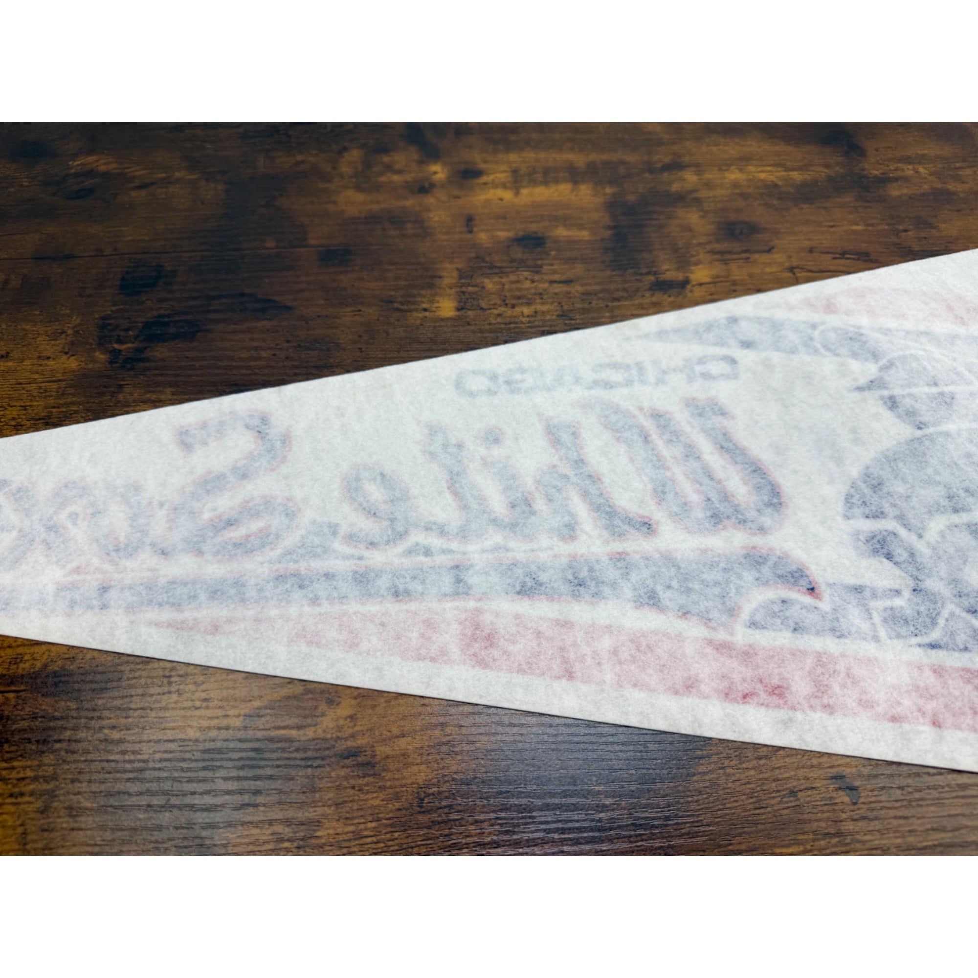 Chicago White Sox Vintage Felt Pennant MLB Baseball Memorabilia 29.5 inches