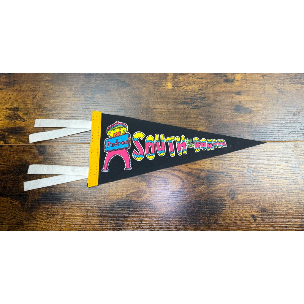 Vintage South of the Border pennant 12 inches