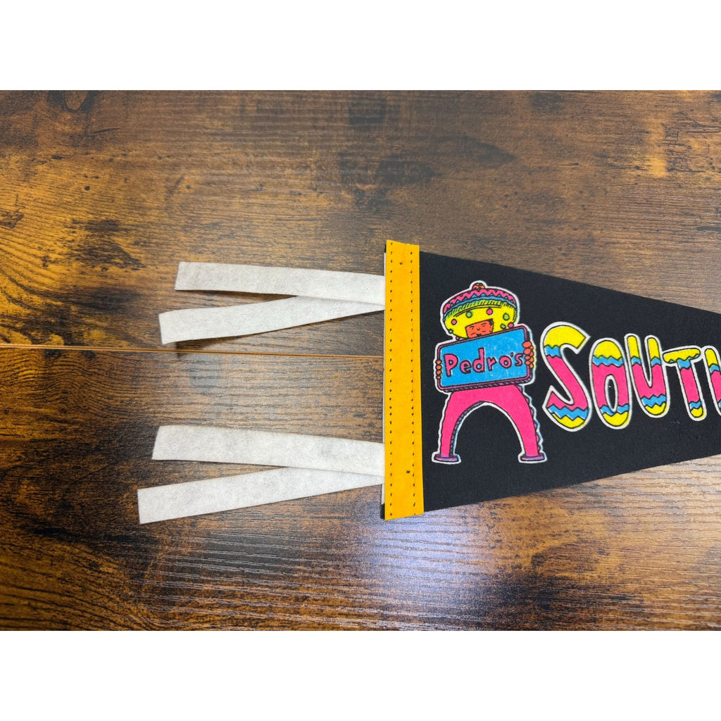 Vintage South of the Border pennant 12 inches