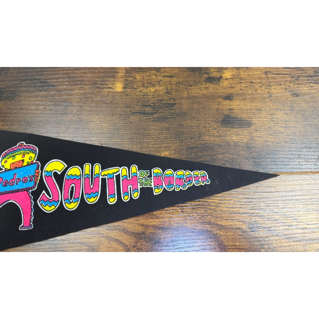 Vintage South of the Border pennant 12 inches
