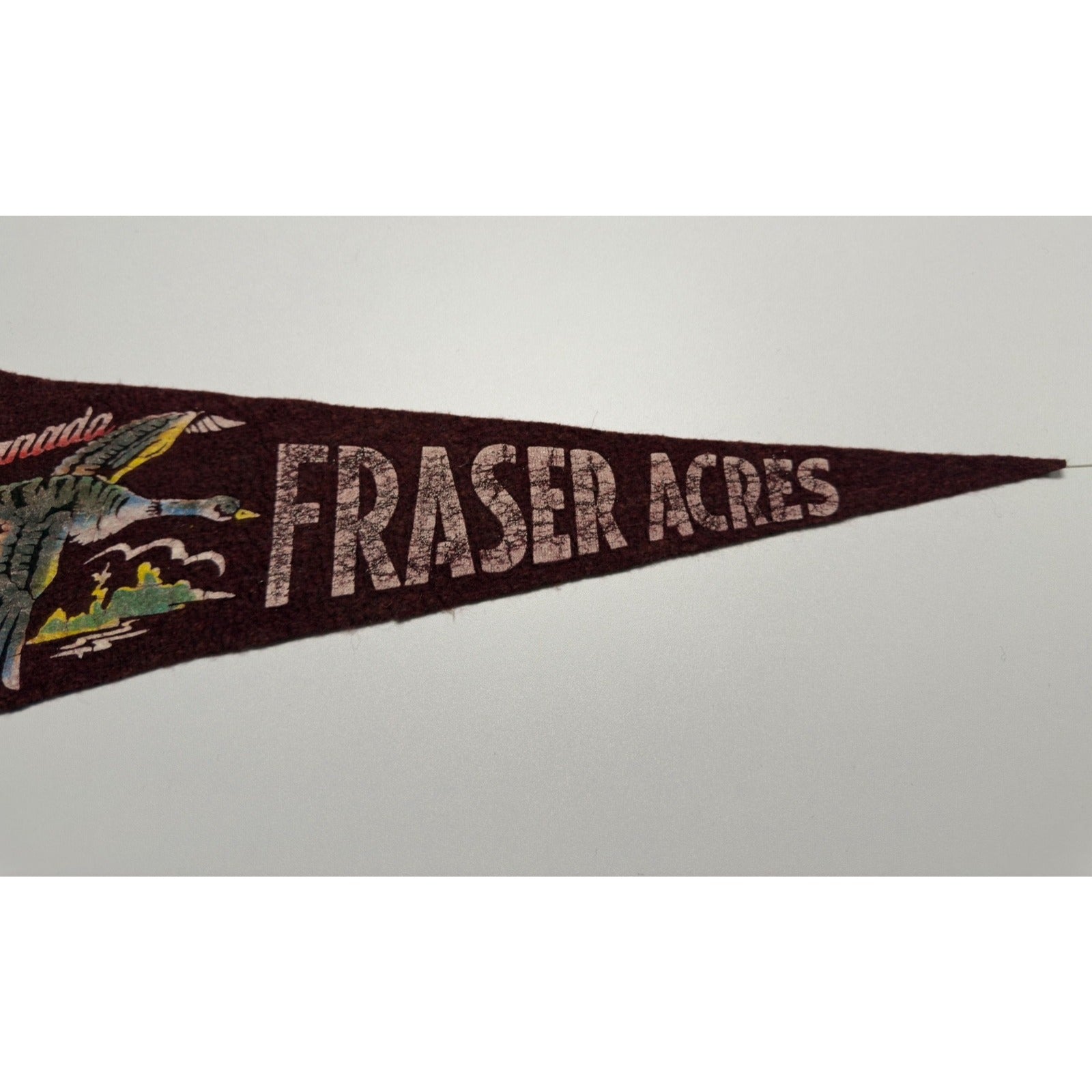 Vintage Fraser Acres, Canada pennant