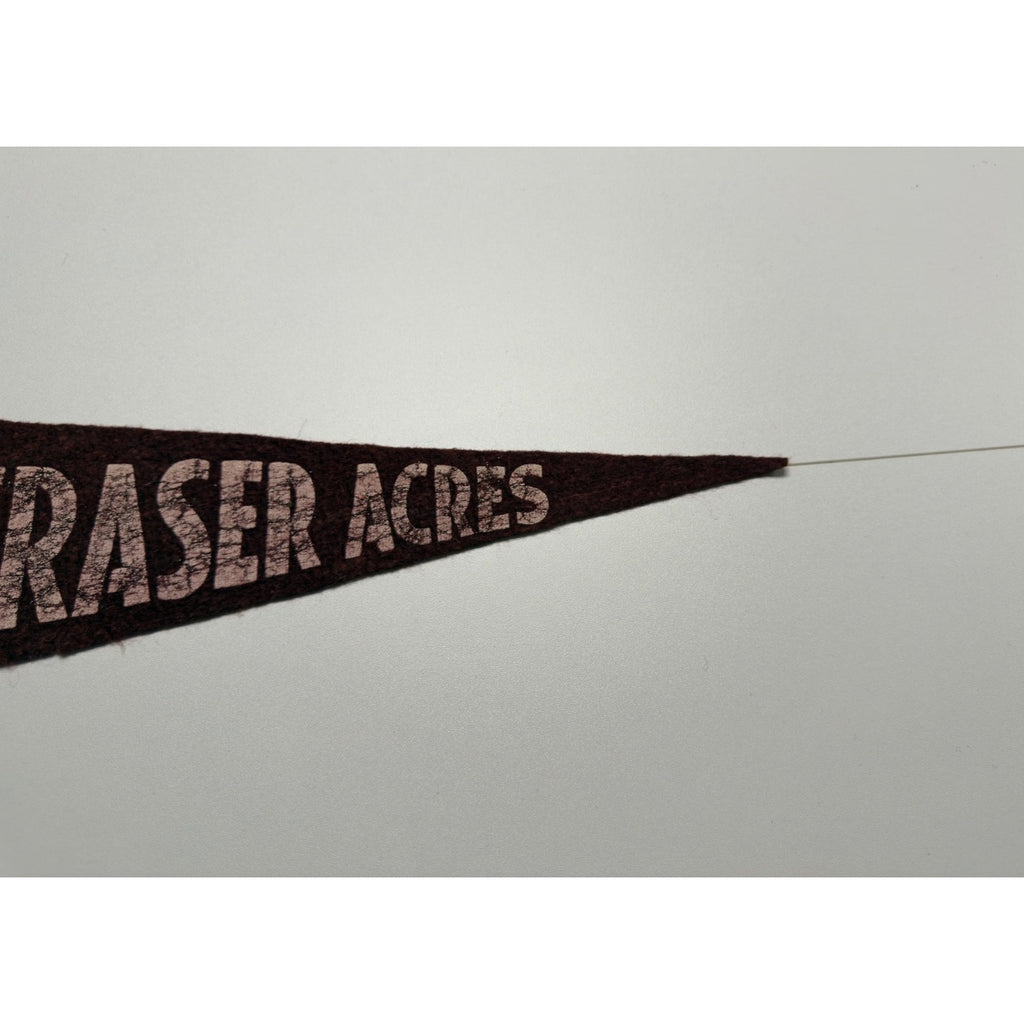 Vintage Fraser Acres, Canada pennant