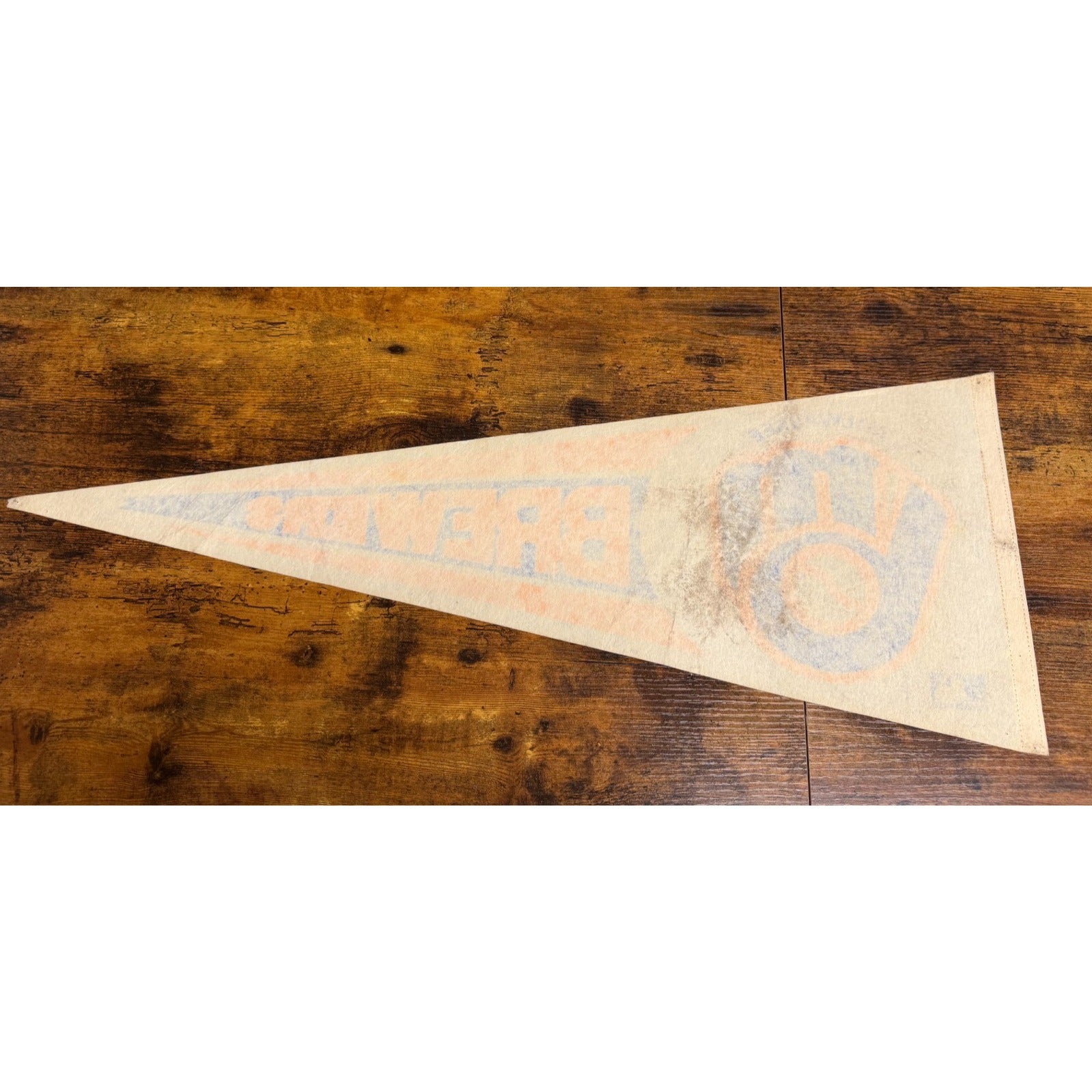 Vintage MLB Milwaukee Brewers pennant