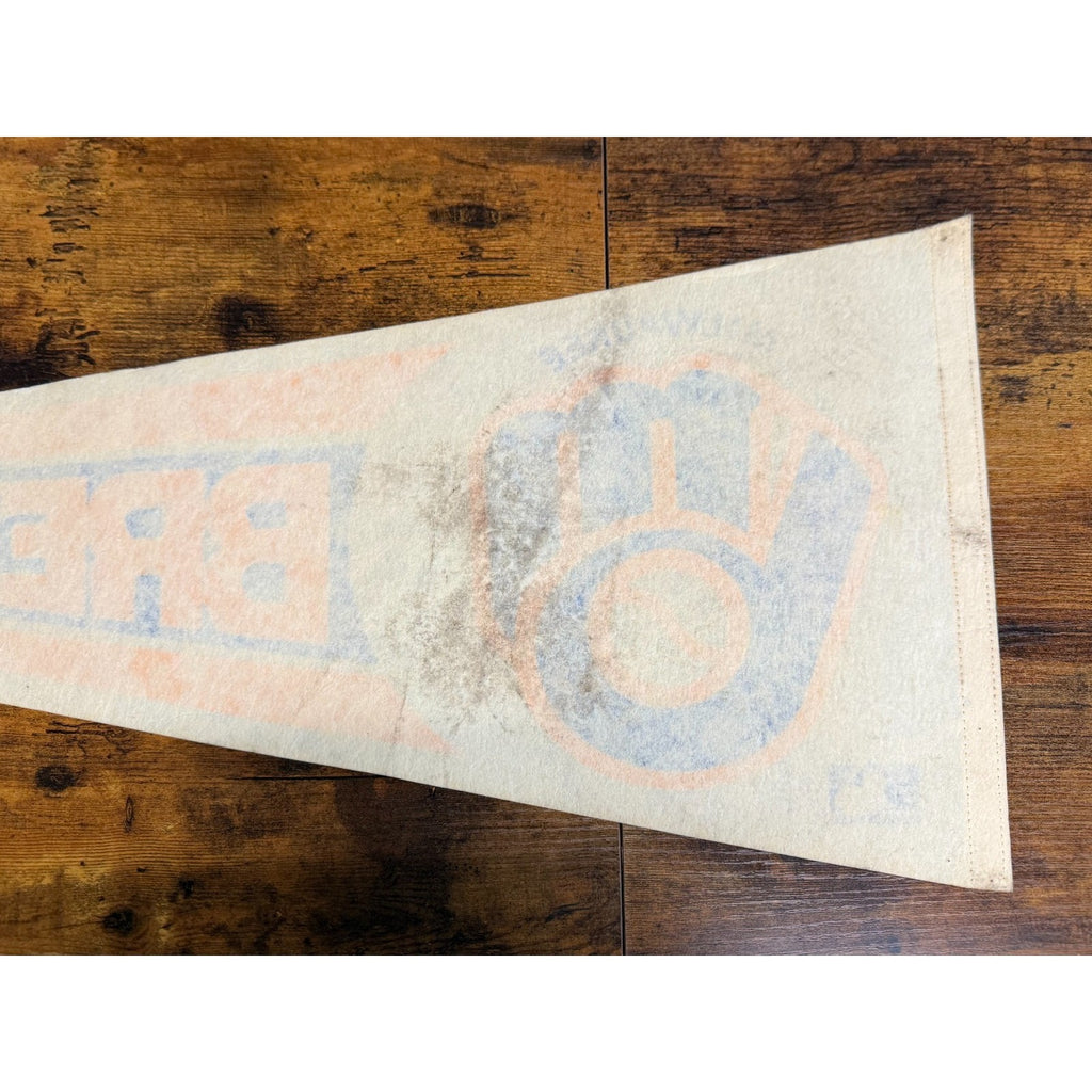 Vintage MLB Milwaukee Brewers pennant
