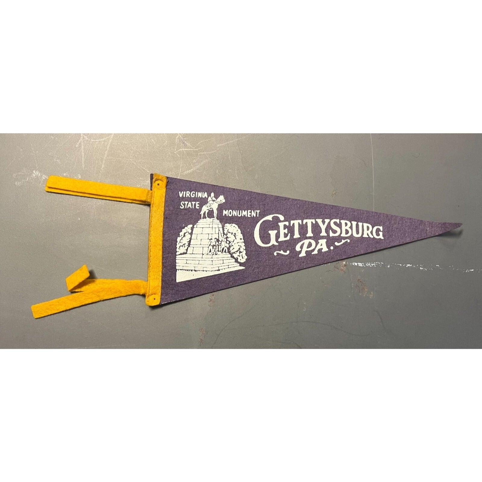 Vintage Gettysburg, PA pennant
