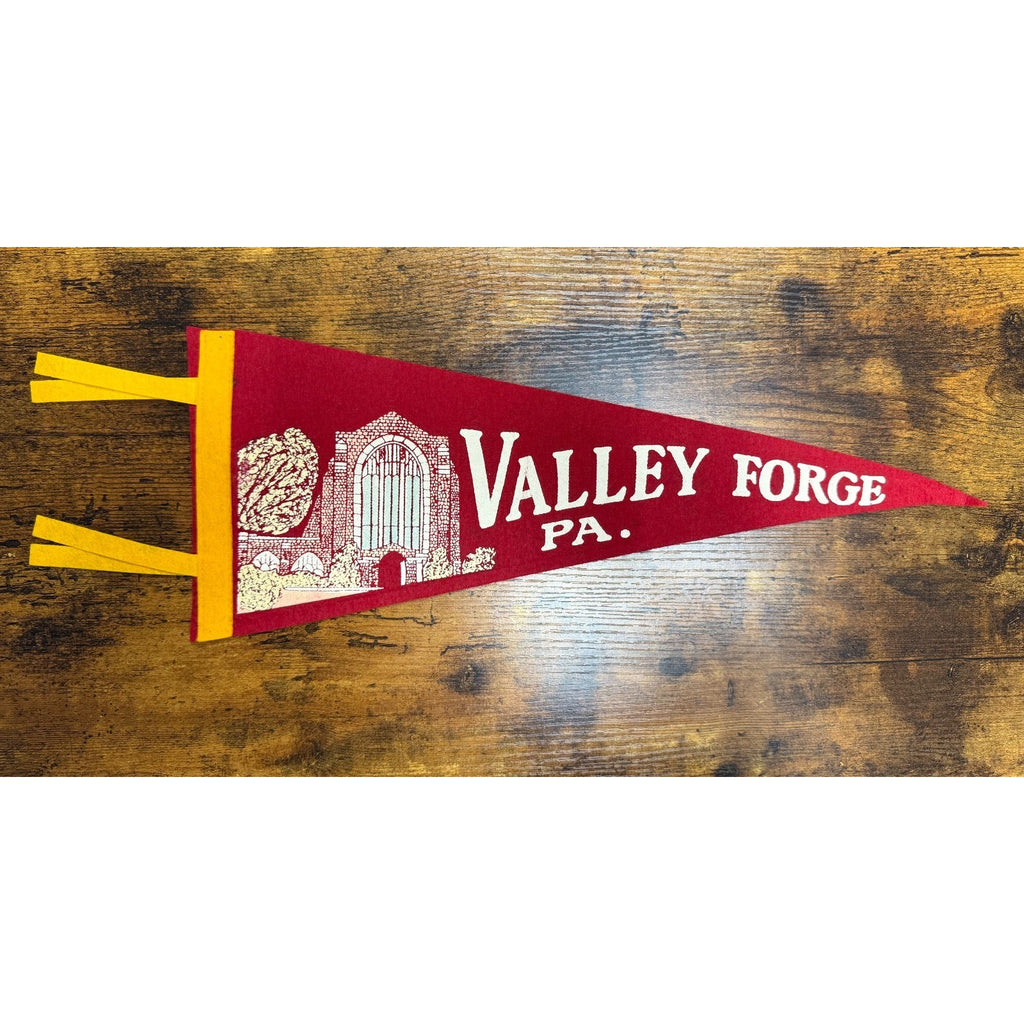 Vintage Valley Forge, Pennsylvania pennant