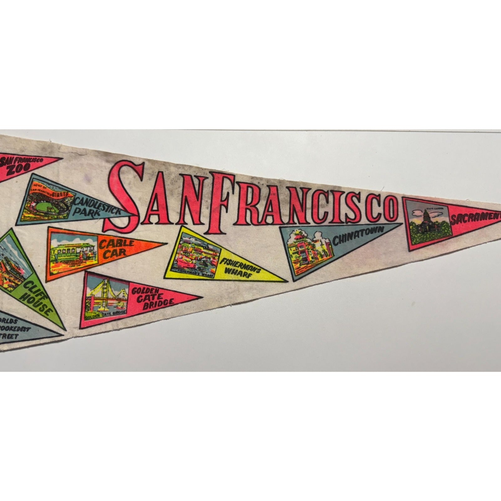 Vintage Cloth San Francisco pennant