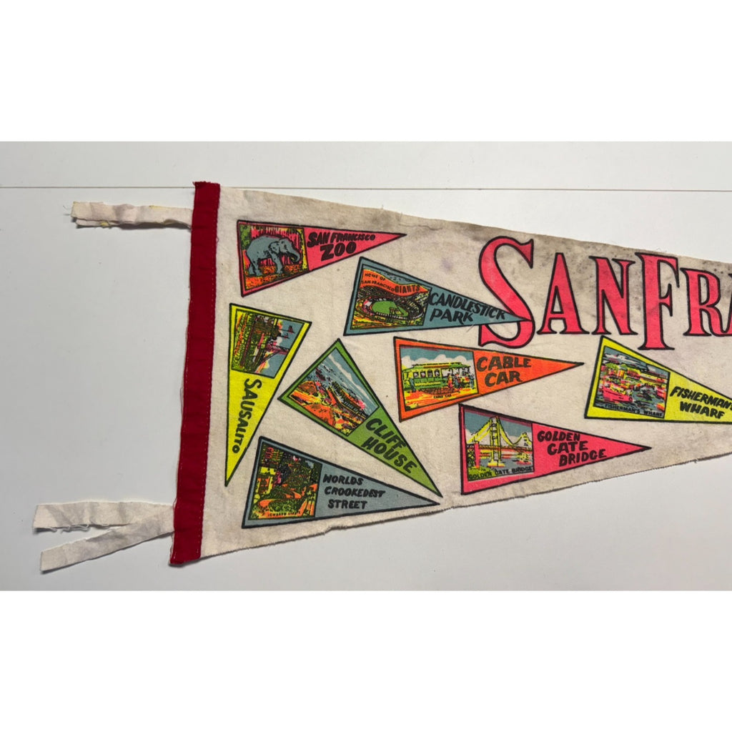 Vintage Cloth San Francisco pennant