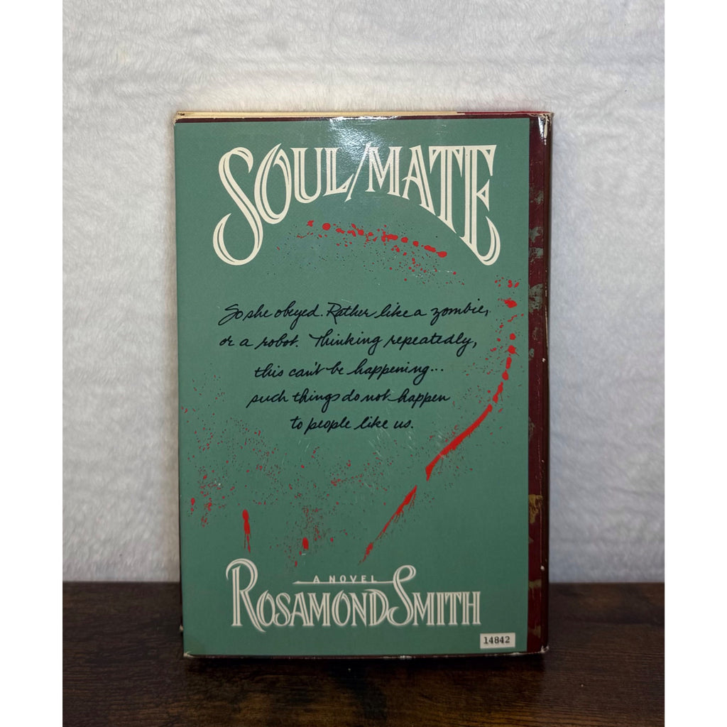 Soul Mate By Rosamond Smith Hardcover Novel Vintage Fiction