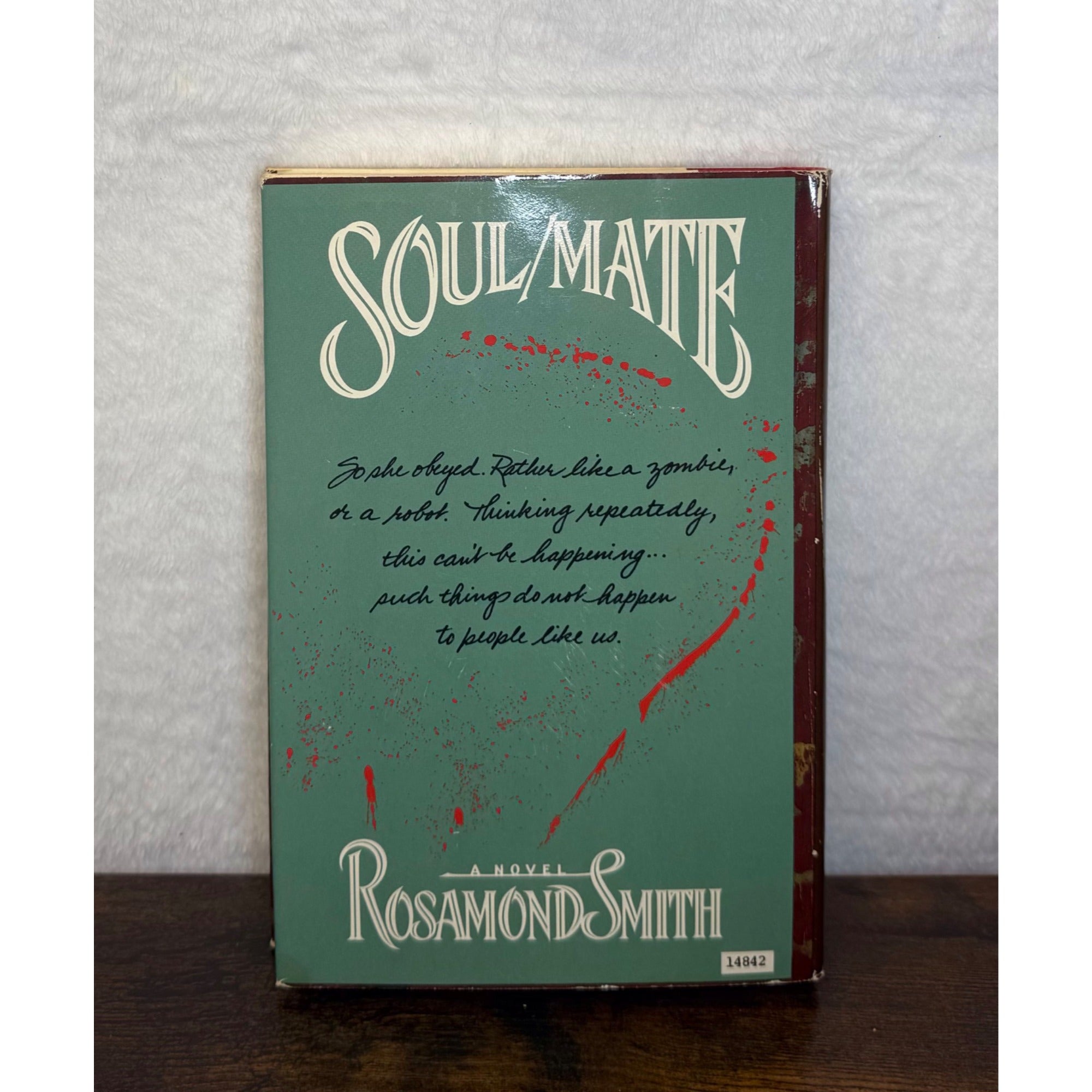 Soul Mate By Rosamond Smith Hardcover Novel Vintage Fiction