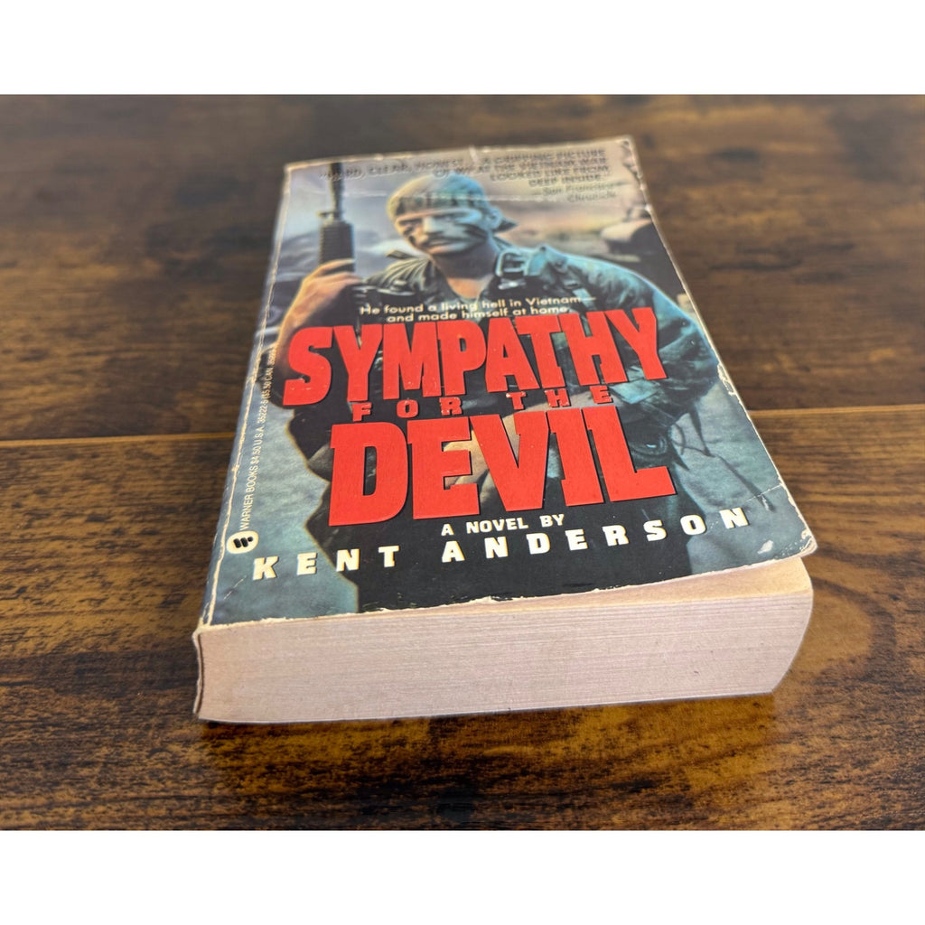 Sympathy For The Devil By Kent Anderson Vietnam War Novel Vintage Paperback