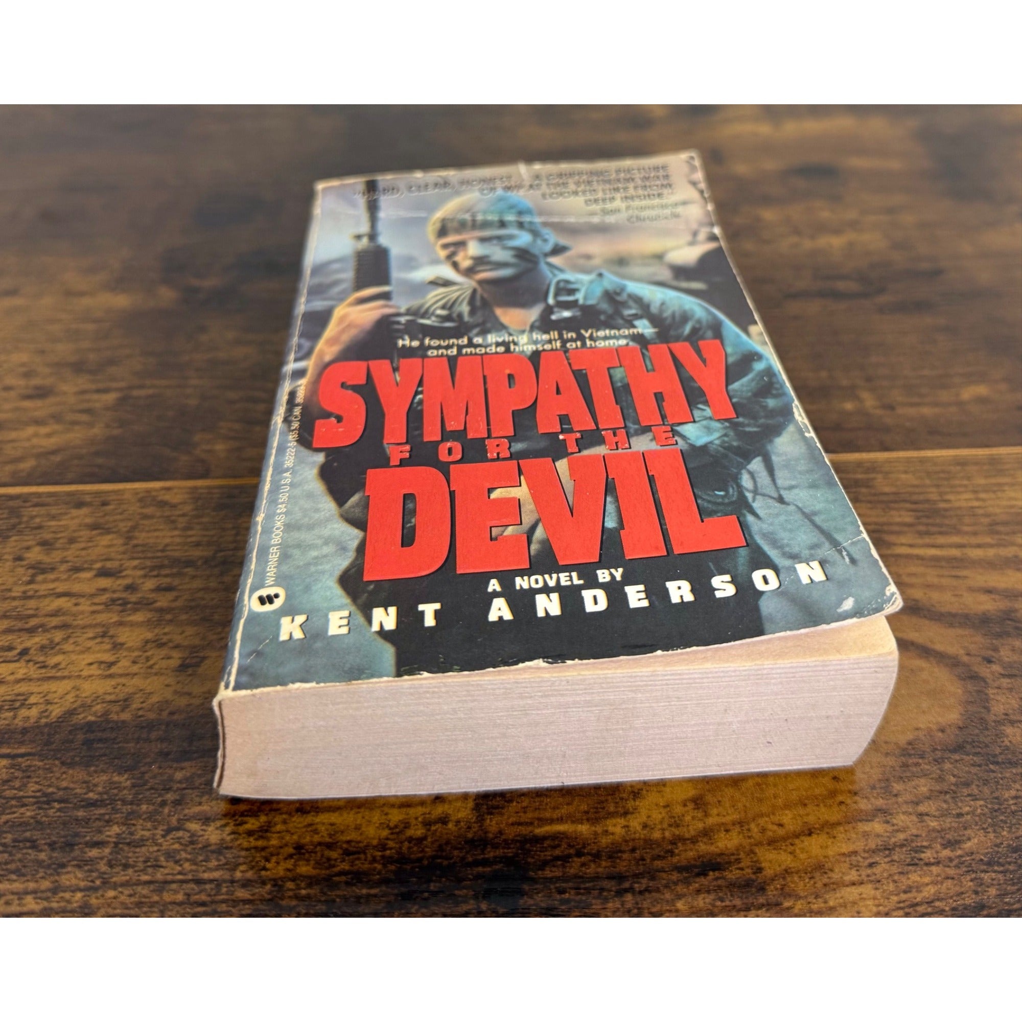 Sympathy For The Devil By Kent Anderson Vietnam War Novel Vintage Paperback