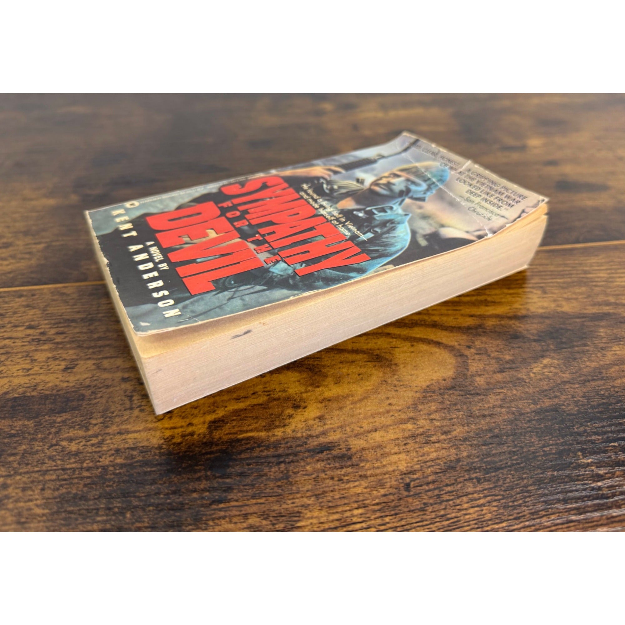 Sympathy For The Devil By Kent Anderson Vietnam War Novel Vintage Paperback