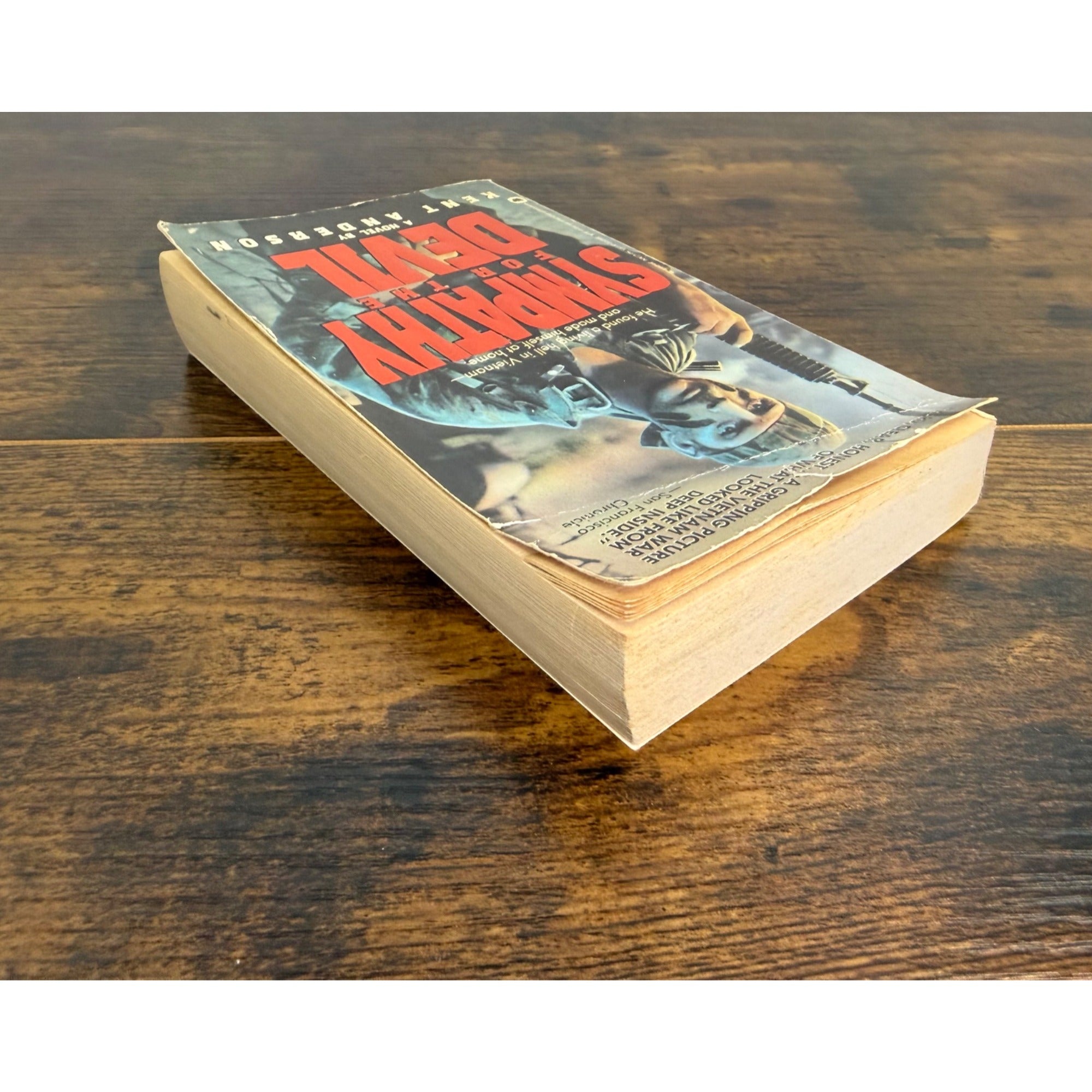 Sympathy For The Devil By Kent Anderson Vietnam War Novel Vintage Paperback
