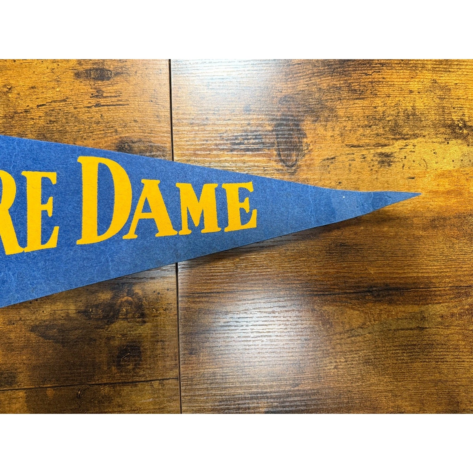 Vintage University of Notre Dame pennant