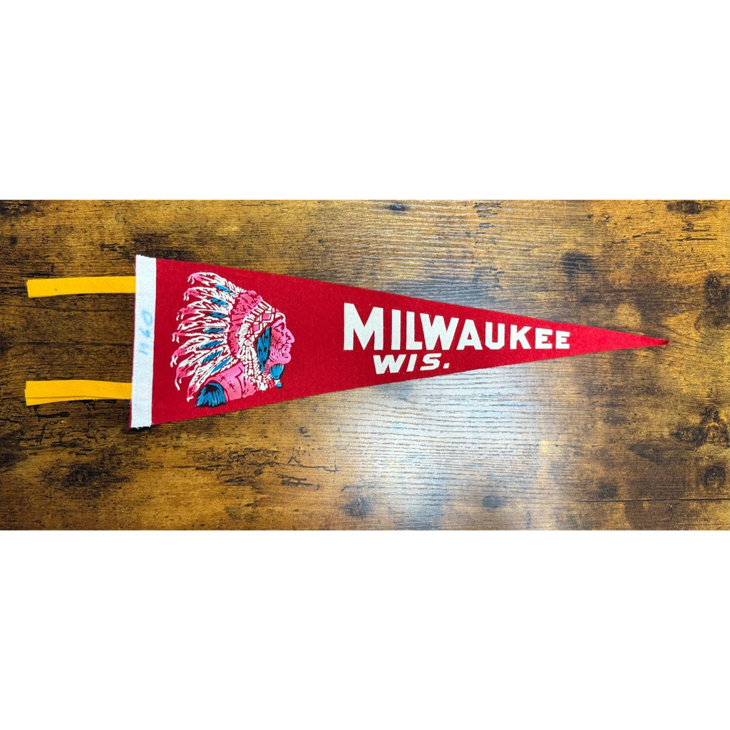 Vintage Milwaukee, Wisconsin pennant