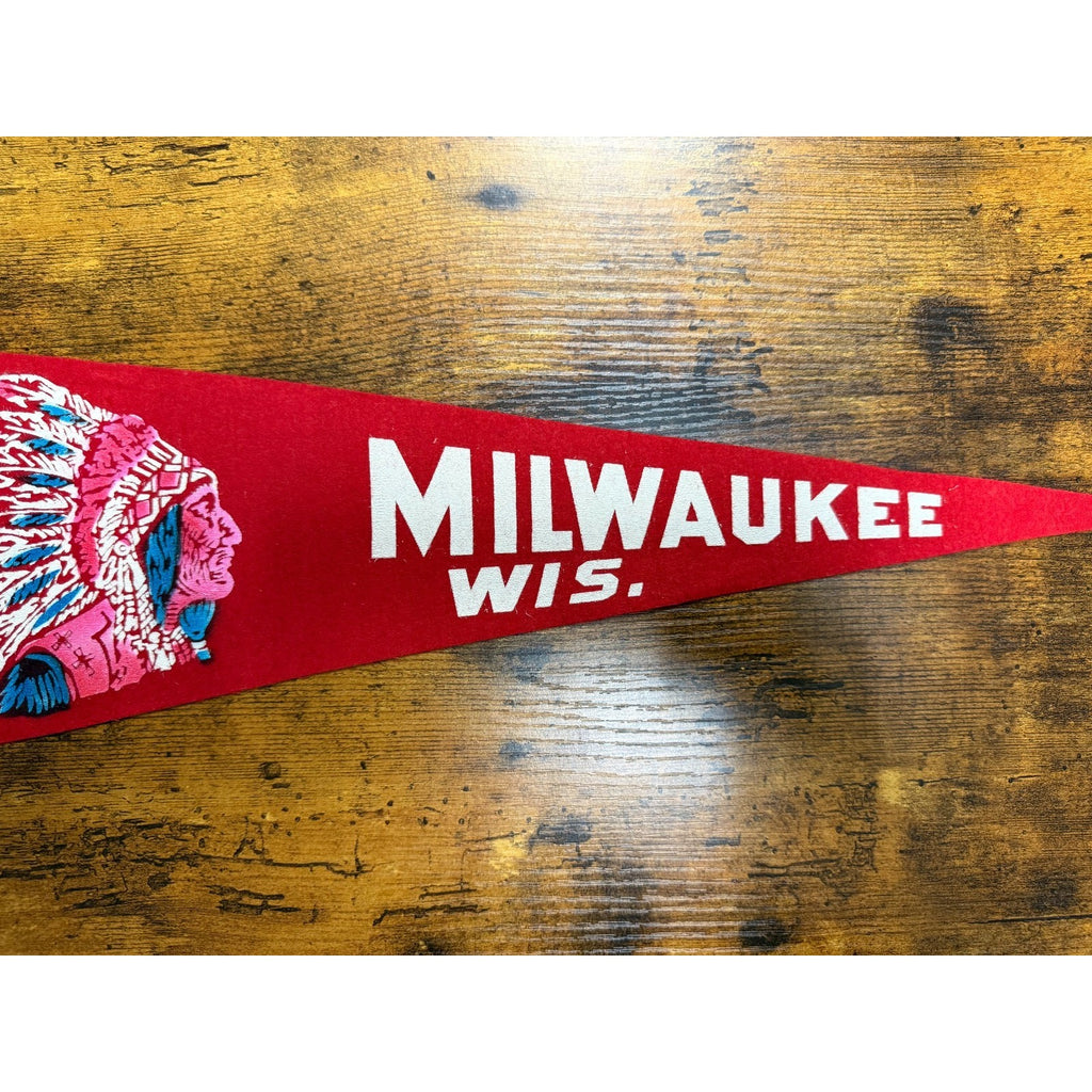 Vintage Milwaukee, Wisconsin pennant