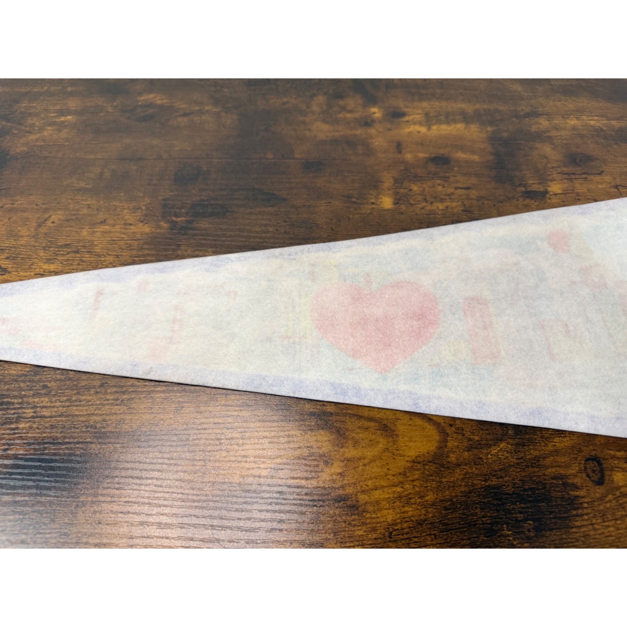 I Love NY Vintage Felt Pennant With Skyline & Statue Of Liberty Design
