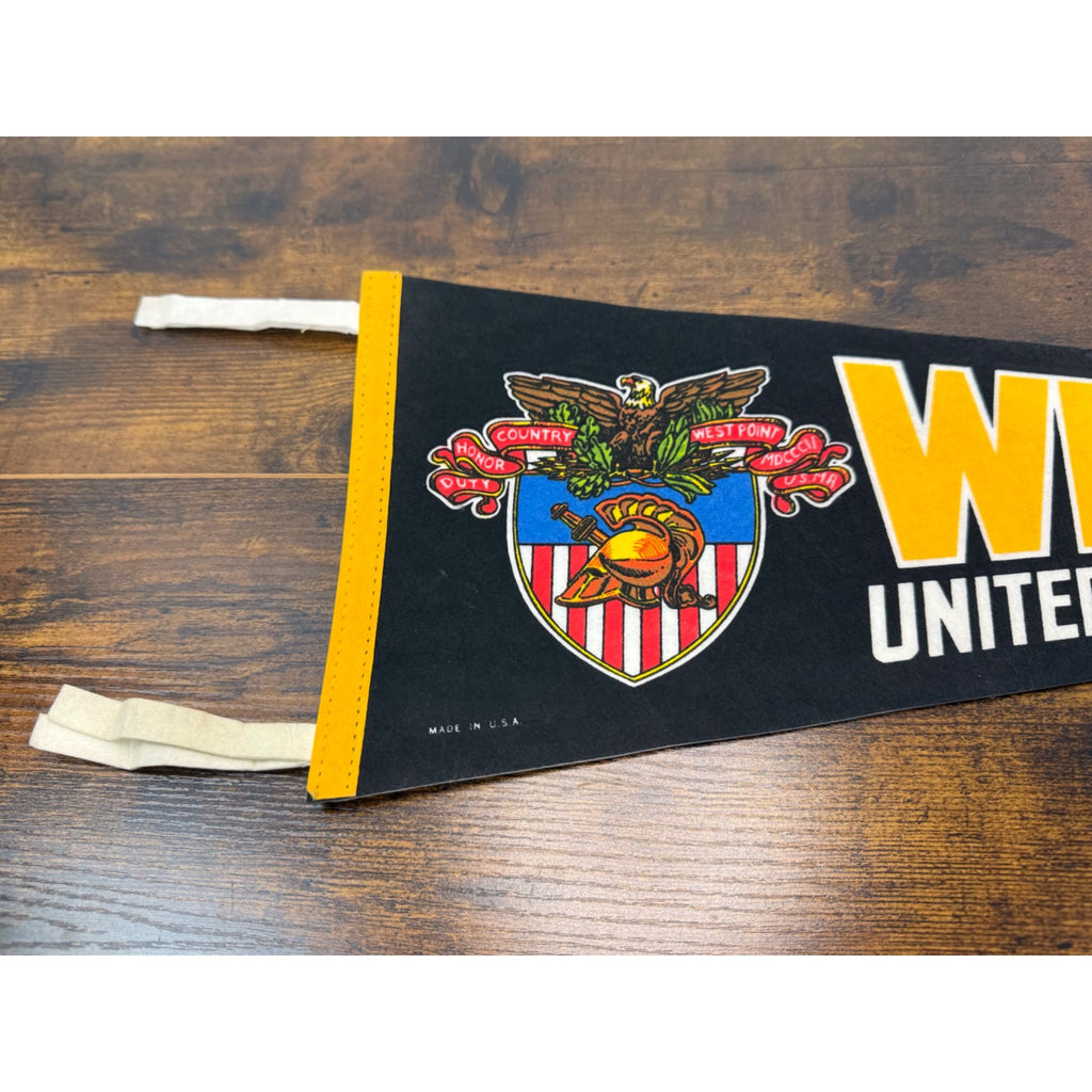 Vintage West Point NY United States Military Academy Felt Pennant