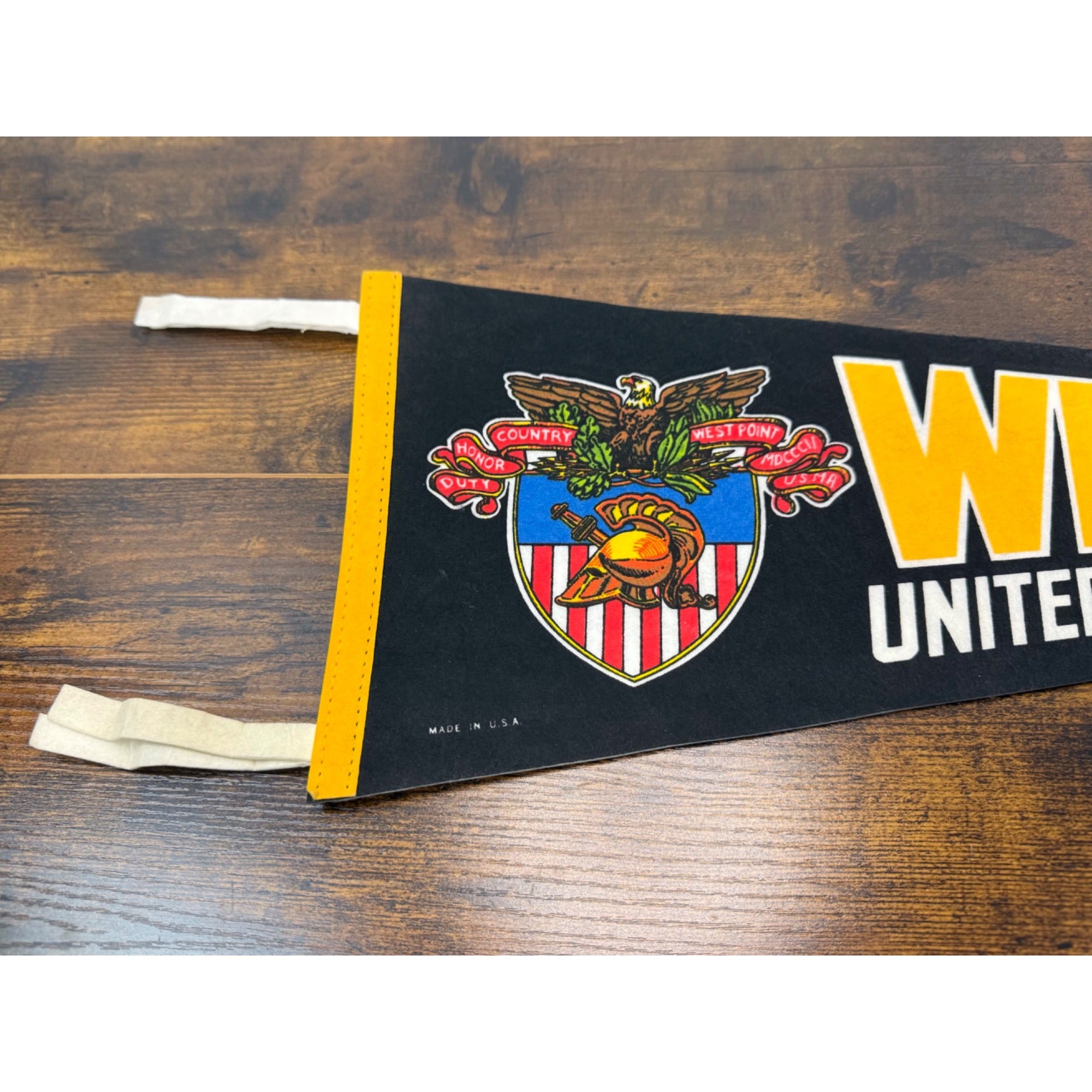 Vintage West Point NY United States Military Academy Felt Pennant