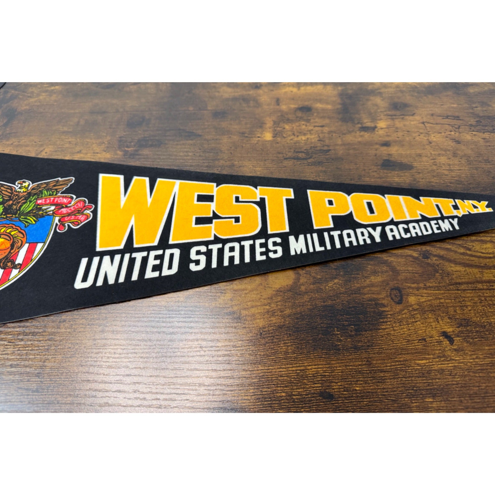 Vintage West Point NY United States Military Academy Felt Pennant