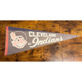Vintage MLB Cleveland Indians pennant faded